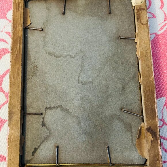 Floral Painting on Glass - Picture 3 of 3